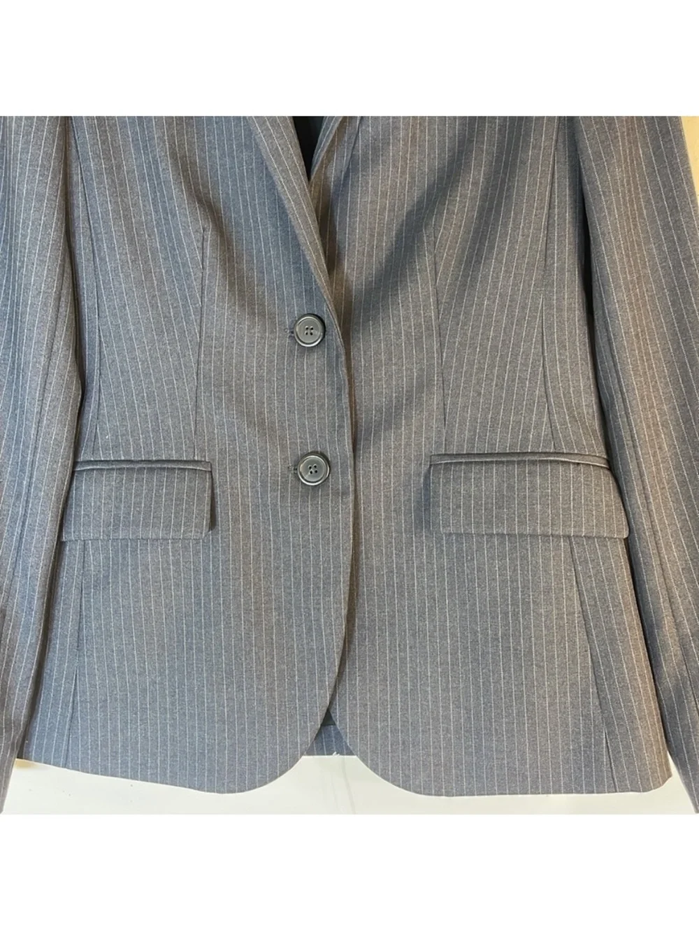 NEW! J. Crew 1035 Super 120’S Two Button Pinstripe Wool Blazer. 0.